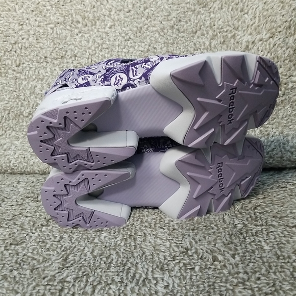 Reebok Instapump Fury OG Team Purple Fury Script Size 8.5 Women B-Grade - Picture 7 of 9